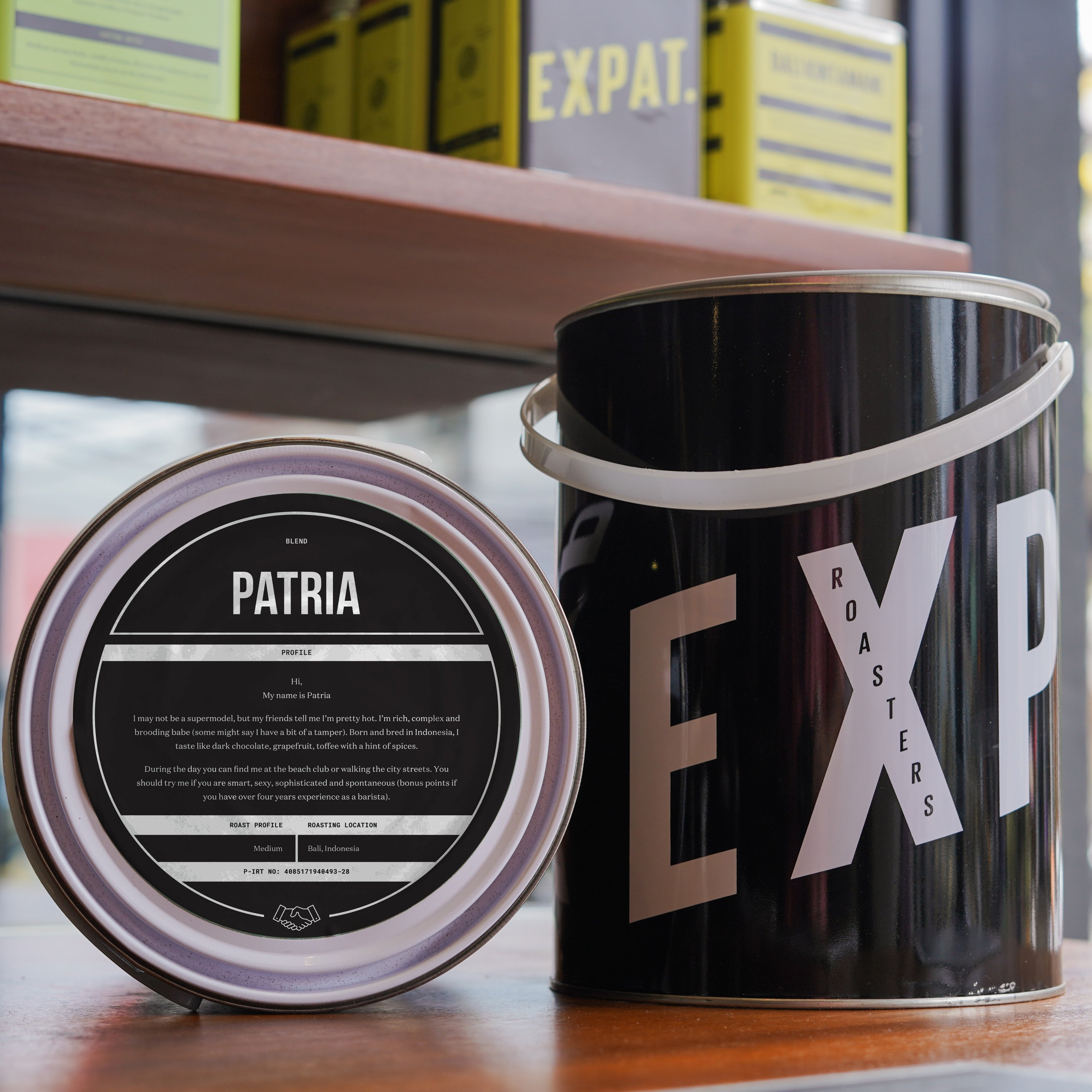 Coffee Beans Patria Espresso Blend | Tin 2KG