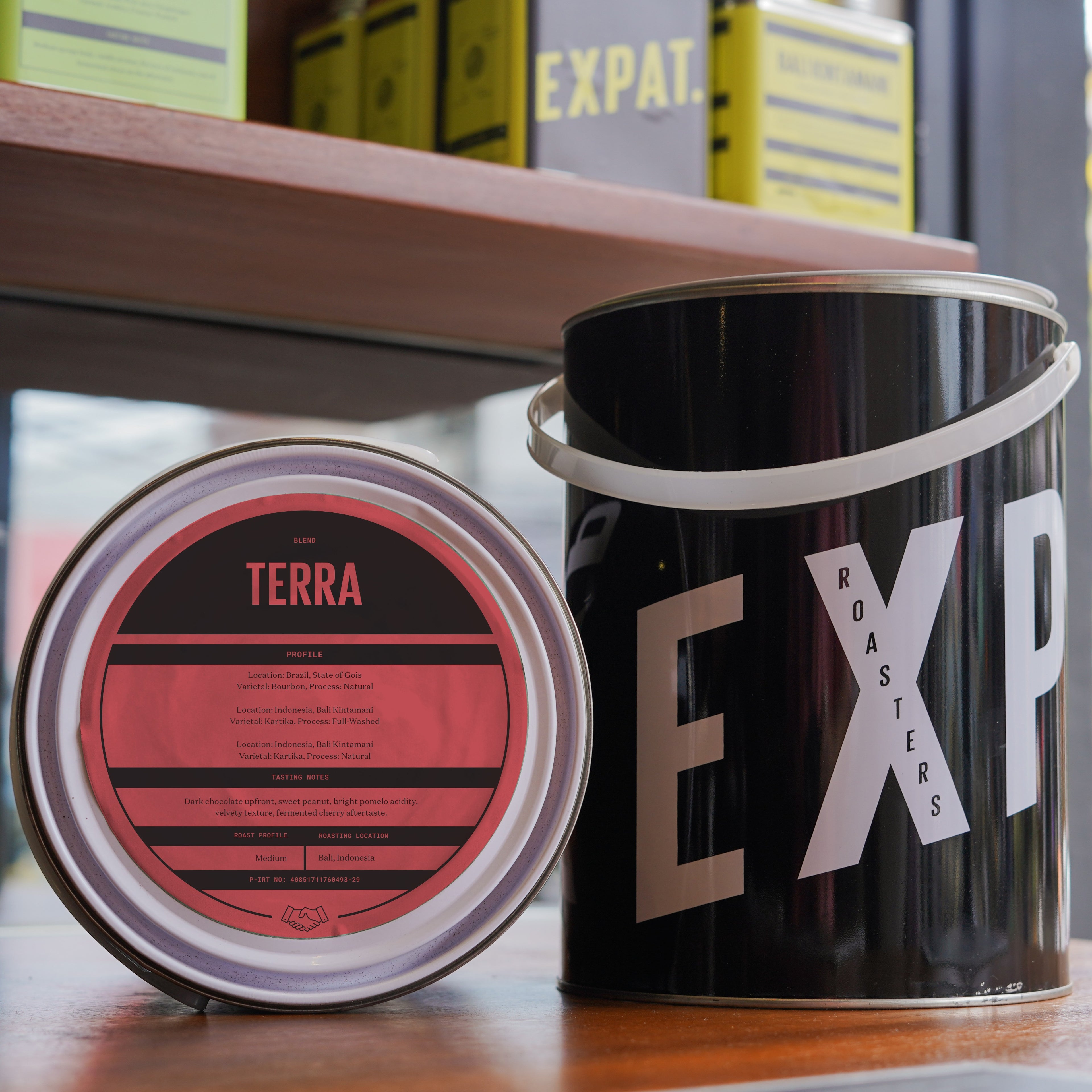 Coffee Beans Terra Espresso Blend | Tin 2KG